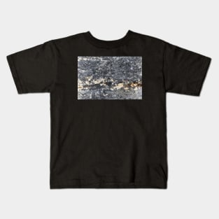 Eroding Texture Stone Wall Surface Kids T-Shirt